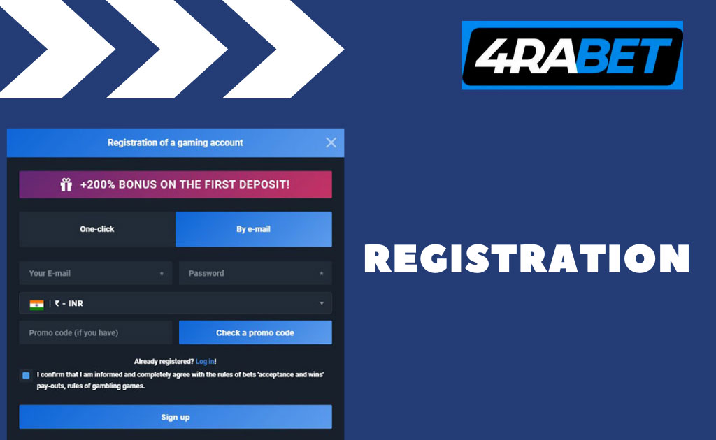 4rabet Registration
