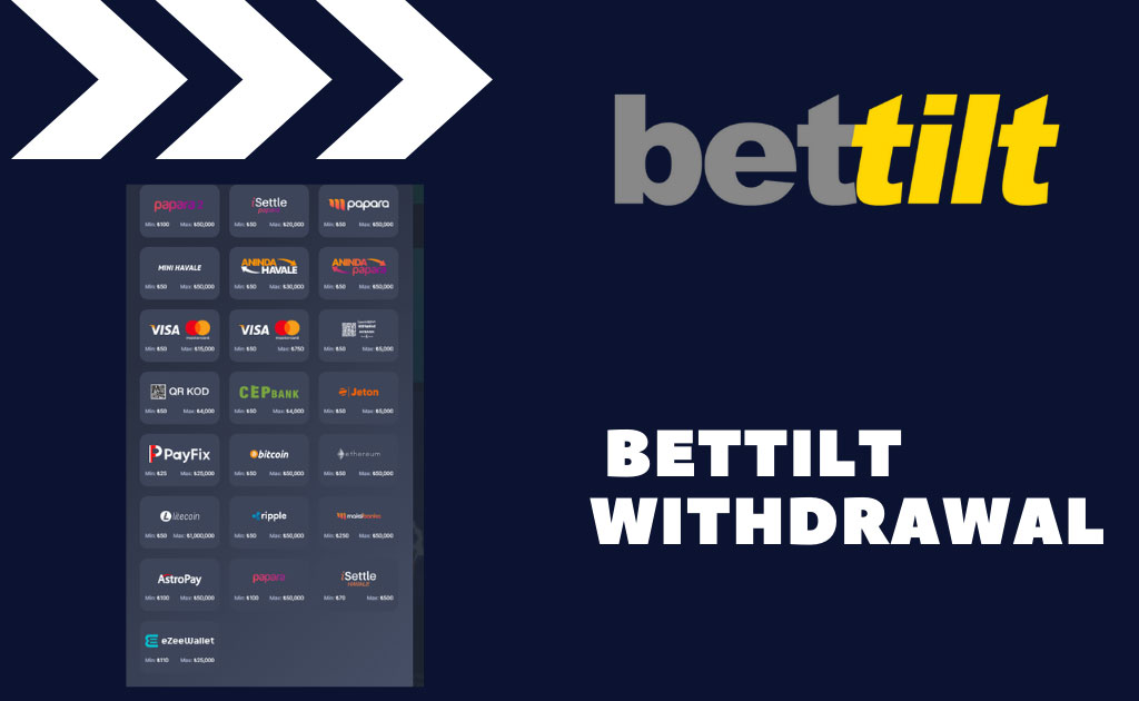 Bettilt withdrawal