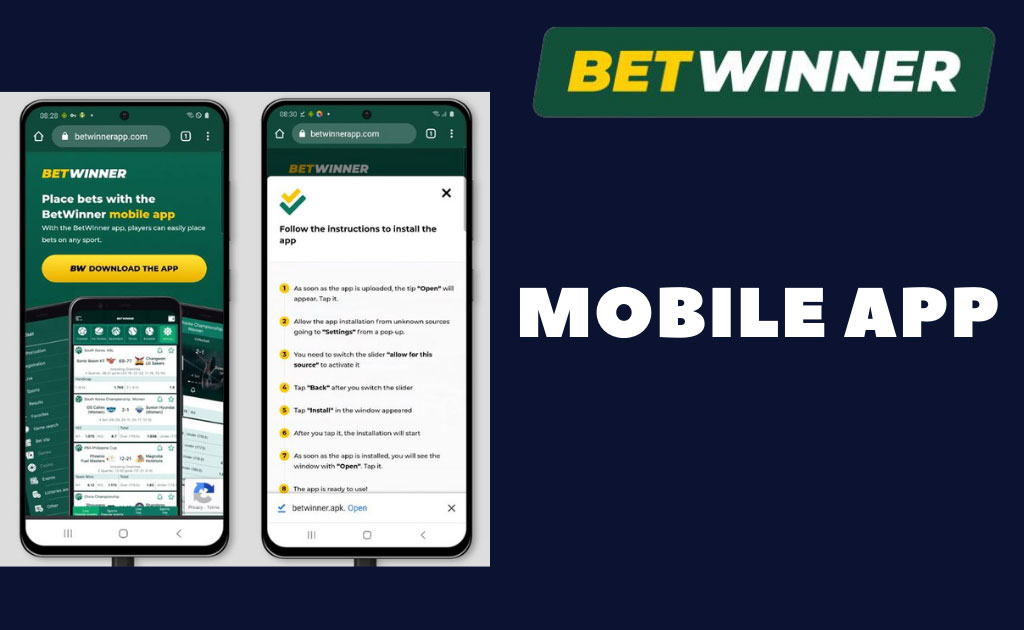 Betwinner mobile app