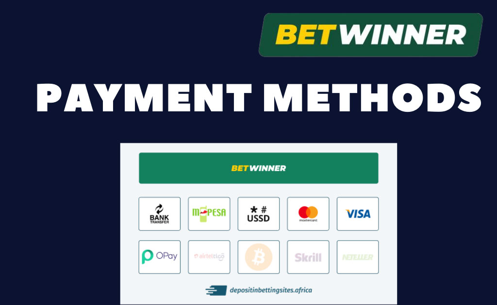 Betwinner payment methods