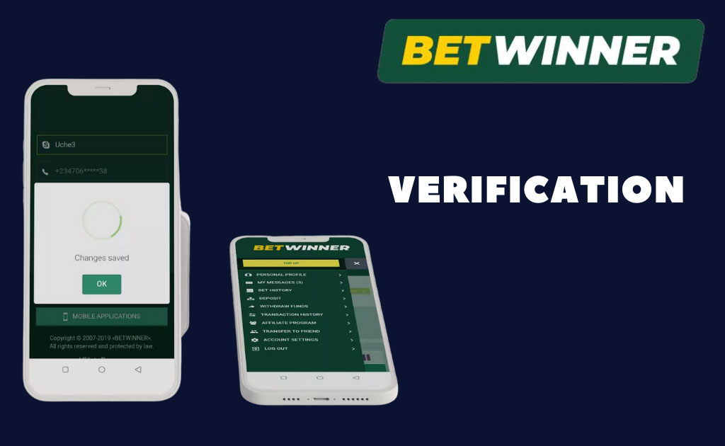 Registration and verification on the Betwinner